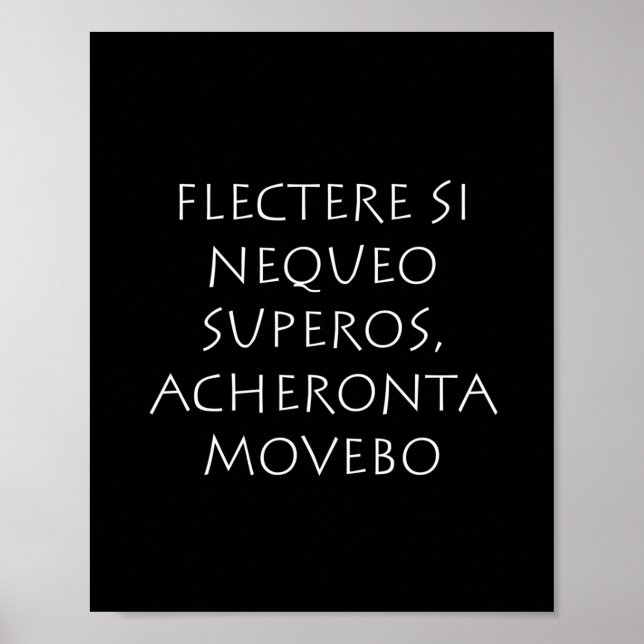 Poster Flectero si nequeo superos Acheronta (Frente)