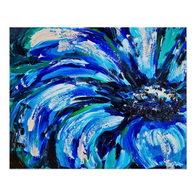 Pôster Fleur bleue (Frente)