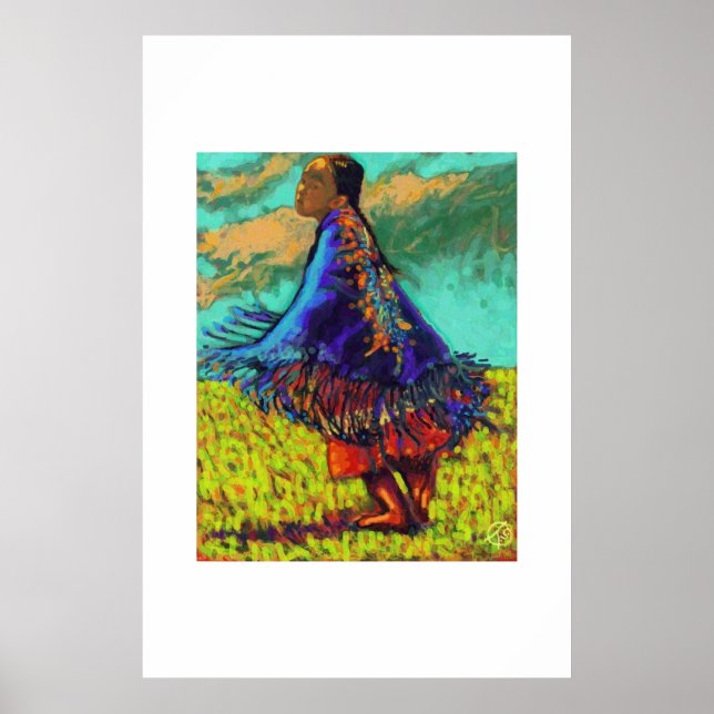 Poster Flight of Little Spirit Eagle (Frente)