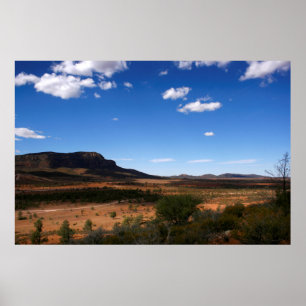 Poster Flinders Ranges Outback Austrália