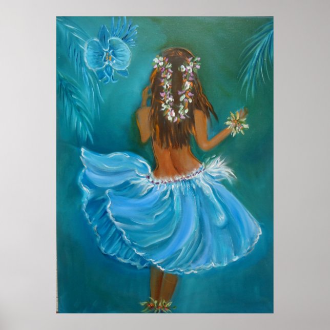 Poster Flirty Hula Skirt (Frente)