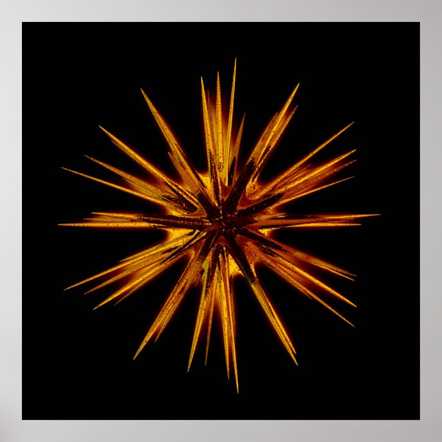 Poster floco de fogo (Frente)