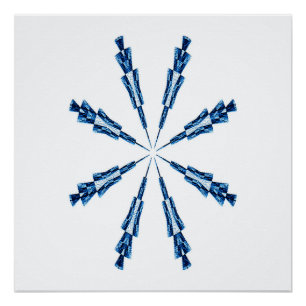 Pôster Floco de neve...