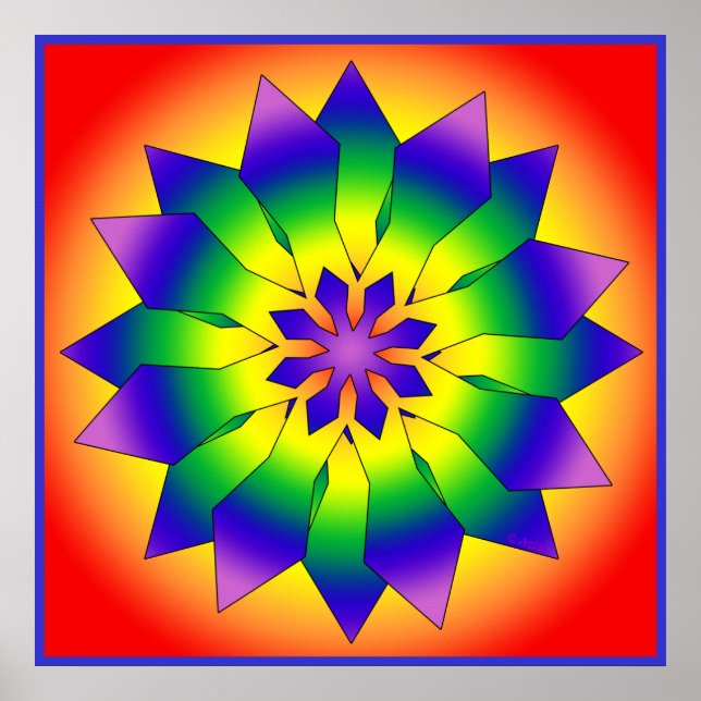 Pôster Floco de neve 4444 (Frente)