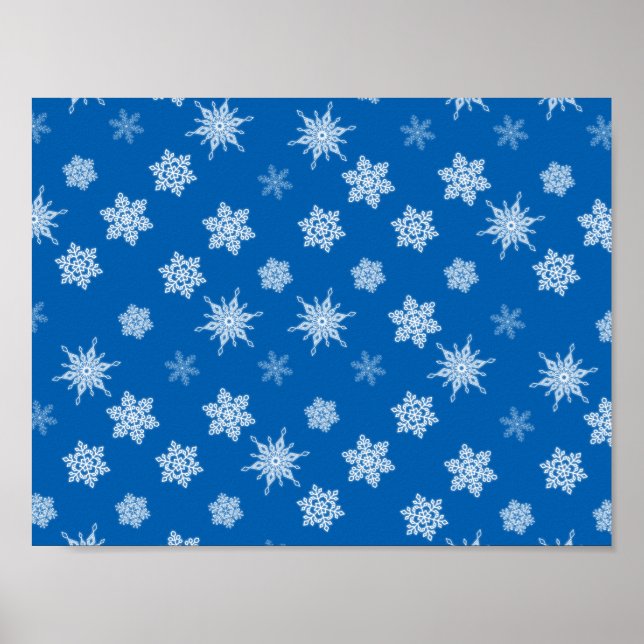 Poster Flocos de neve (Frente)