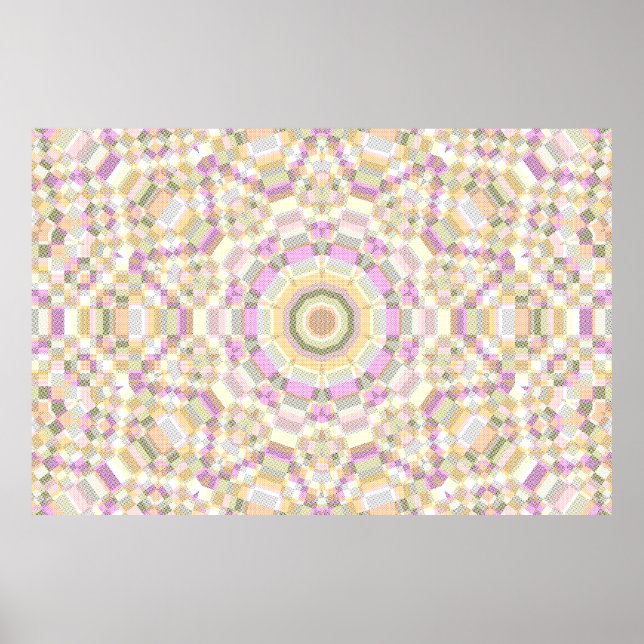 Poster Floor Design for a Tarot Theater Piece var.2 (Frente)