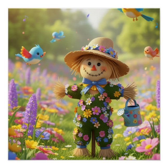 Pôster Floowery Scarecrow  (Frente)