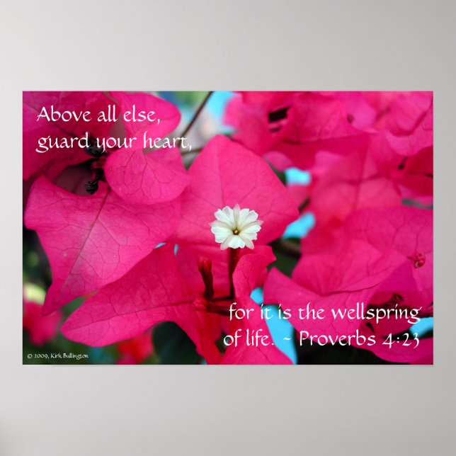 Pôster Flor (Frente)