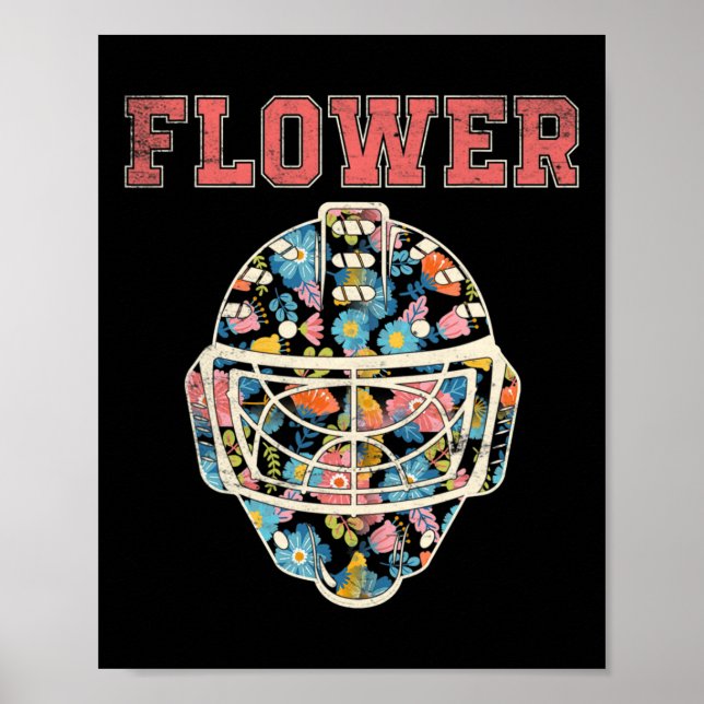 Poster Flor 29 Goalie Selvagem Fleury Minnesota Pro Ice H (Frente)