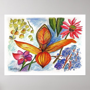 Pôster Flor 73-09