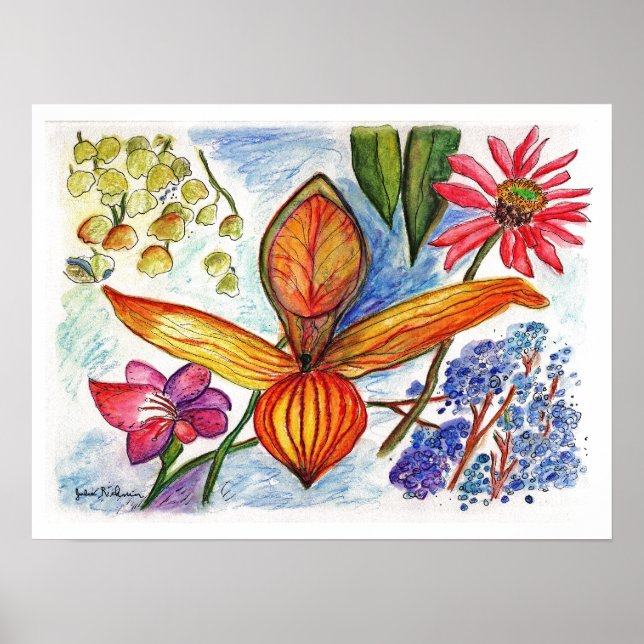 Pôster Flor 73-09 (Frente)