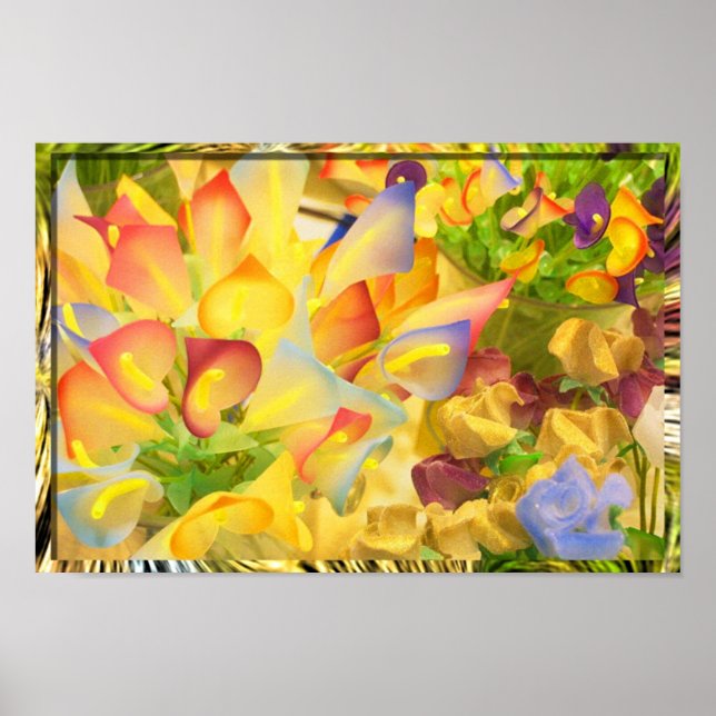 Pôster Flor Bizarre (Frente)