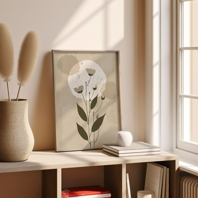 Poster Flor Botânica Boho (Criador carregado)