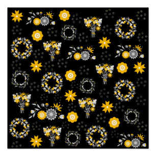 Pôster Flor Compre Grateful, Poster brilhante