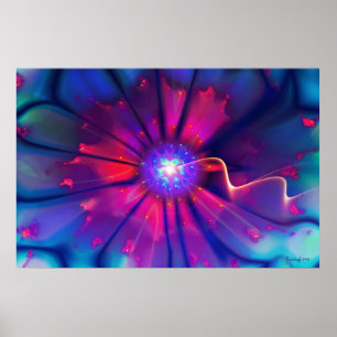 Poster Flor cósmica