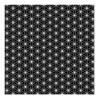 Pôster Flor Da Vida Sagrada Geometria