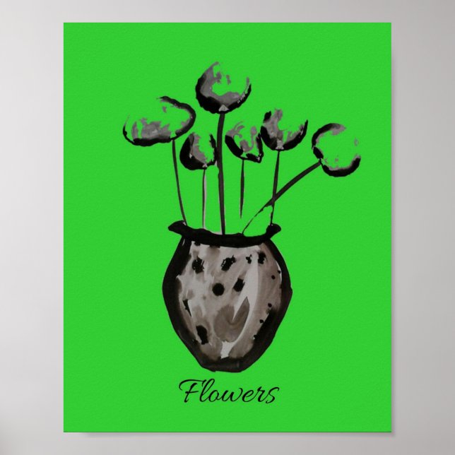 Poster Flor de Arte  (Frente)