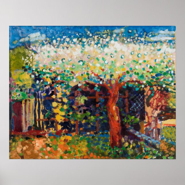 Poster Flor de Árvore de Maçã (Frente)