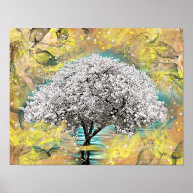 Poster Flor de cereja (Frente)