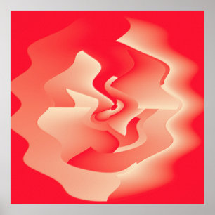 Poster flor de coral
