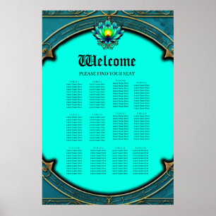 Poster Flor de Elegância, Lotus Místico.
