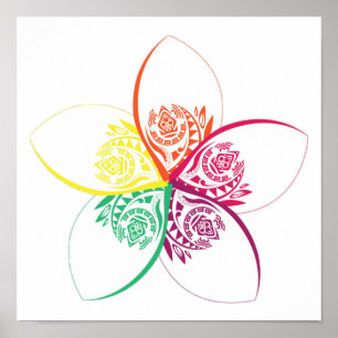 Poster flor de ilha