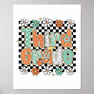 Poster Flor de Lápis da Terceira Série Primeiros Dias de