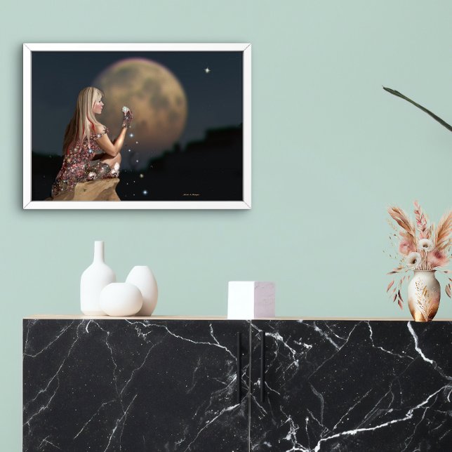 Poster Flor de Lua (Criador carregado)