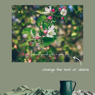 Poster Flor de maçã