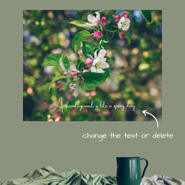 Poster Flor de maçã (Criador carregado)