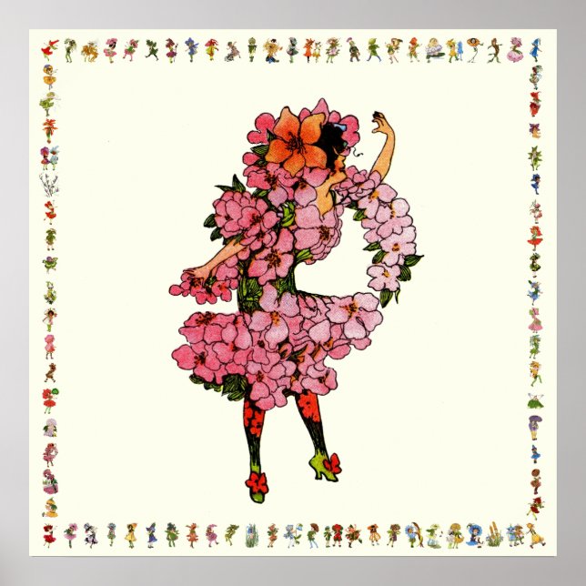 Pôster Flor de Maçã (Frente)