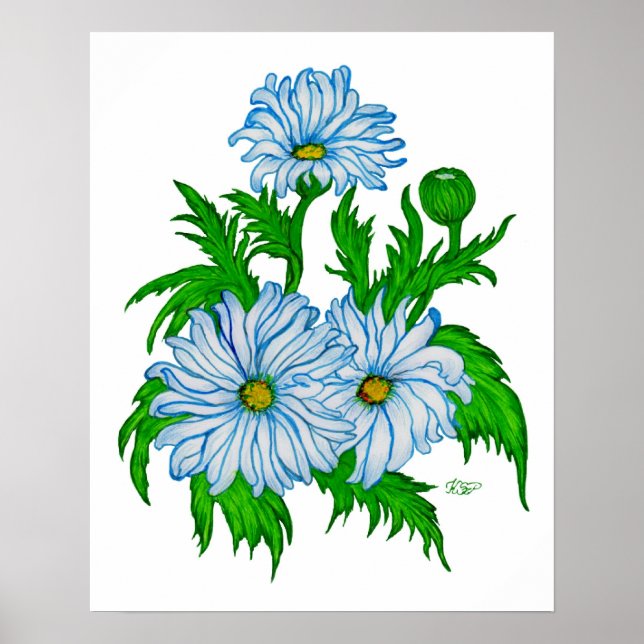 Poster Flor de Margarida (Frente)