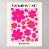Flor de mercado retrorreflector Florença Abstrato