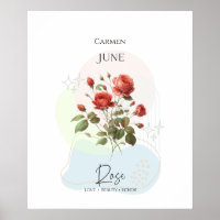 Flor de Nascimento de Junho Rosa