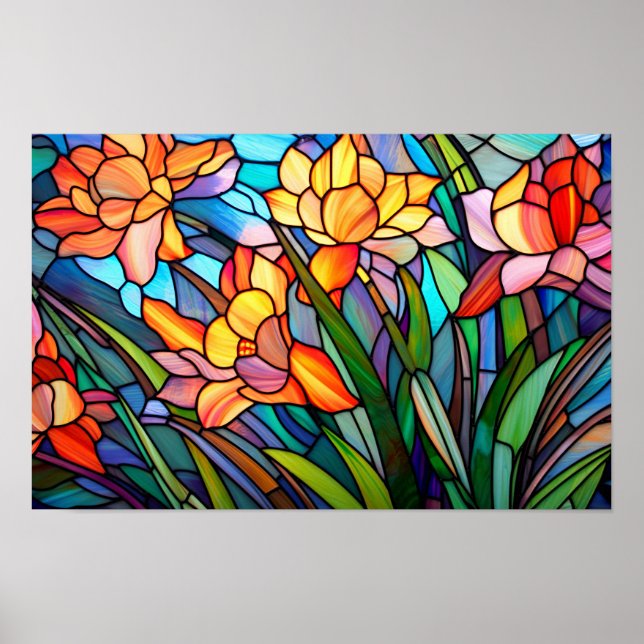 Poster Flor de Páscoa (Frente)
