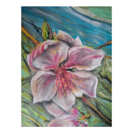 Pôster Flor de pêssego