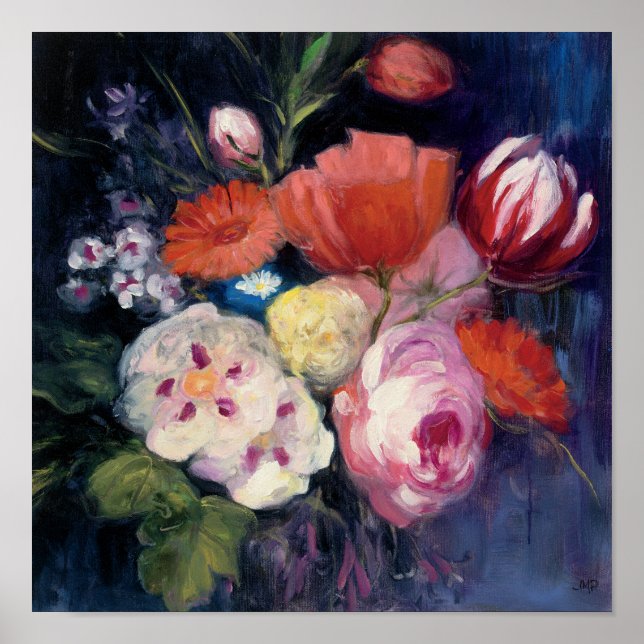 Poster Flor de Primavera de Corte Fresco (Frente)