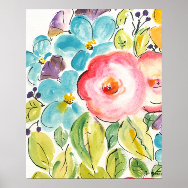 Pôster Flor - Delícia II (Frente)