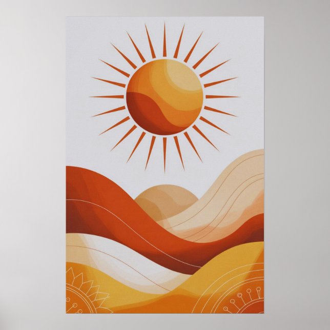 Poster Flor do Deserto (Frente)