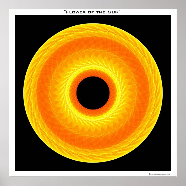 Poster Flor do Sol (Frente)