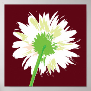 Poster Flor do vintage