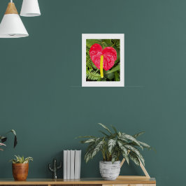 Poster Flor Fotográfico Floral Flor de Folha de Renda Ver