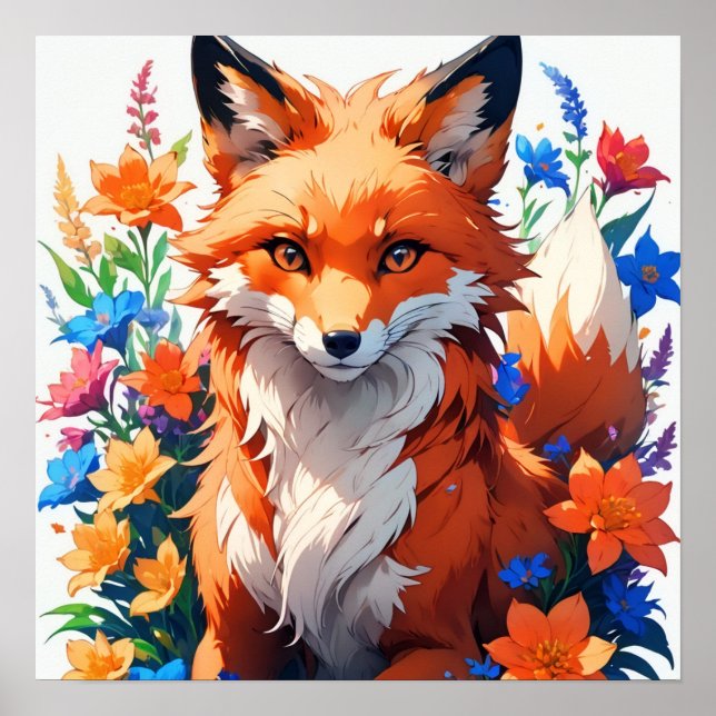 Poster Flor Fox (Frente)