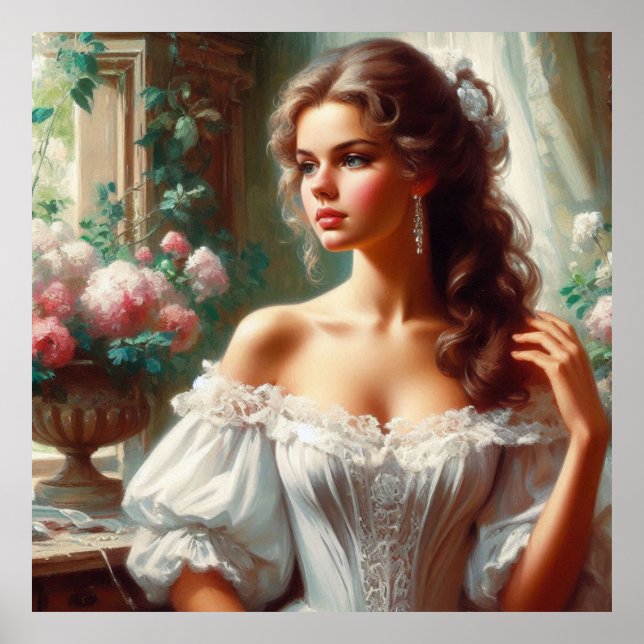 Poster Flor gentil (Frente)