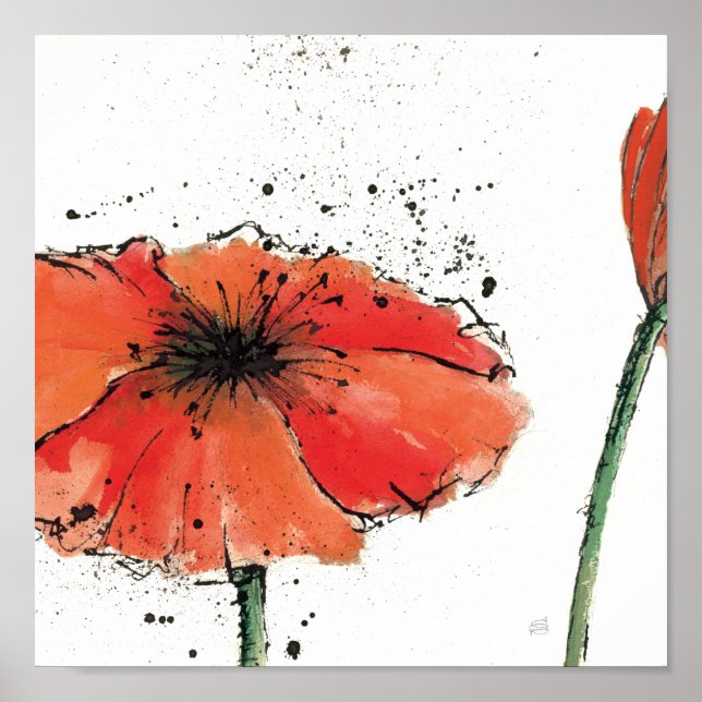 Poster Flor no Sangue do Cheio (Frente)