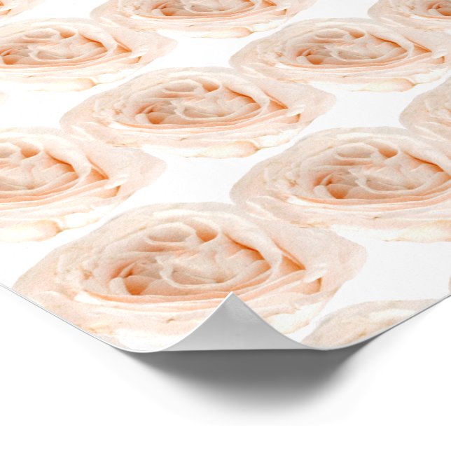 Poster Flor Rosa Branca (Borda)