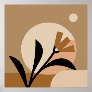 Poster Flor Sun Boho
