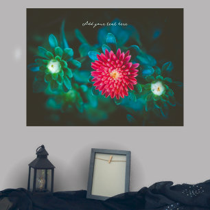 Poster Flor vermelha