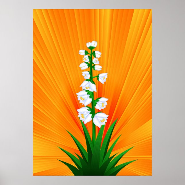 Poster Flor Yucca (Frente)