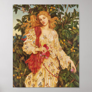 Poster Flora Evelyn De Morgan
